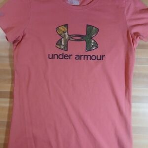 Under Armour‎ Women's Coral Short Sleeve Tee